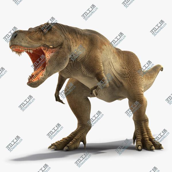 images/goods_img/20210312/3D model Animated Tyrannosaurus Rex Roaring Rigged/1.jpg